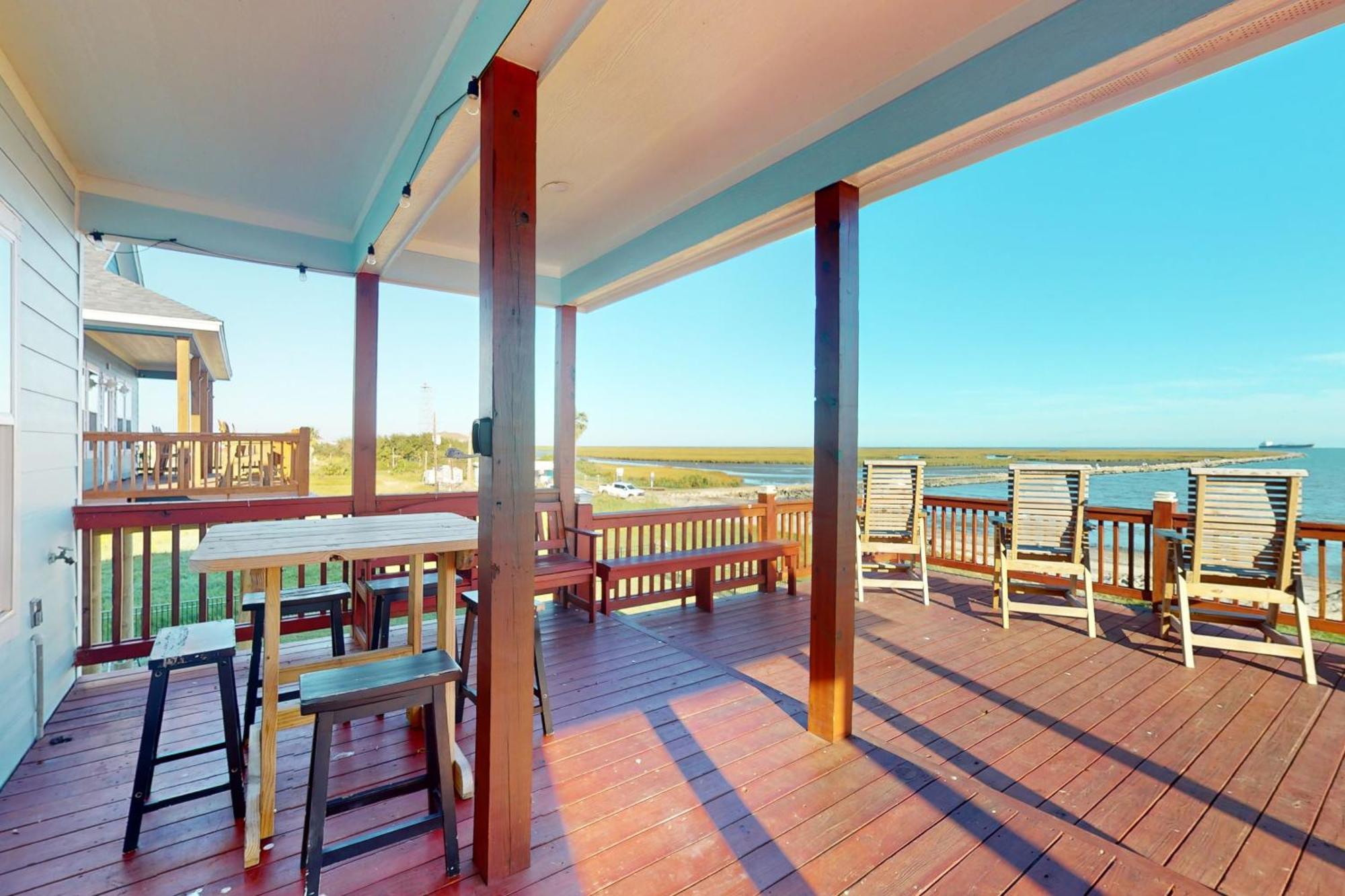 Ocean Sea Villa Port Bolivar Екстериор снимка